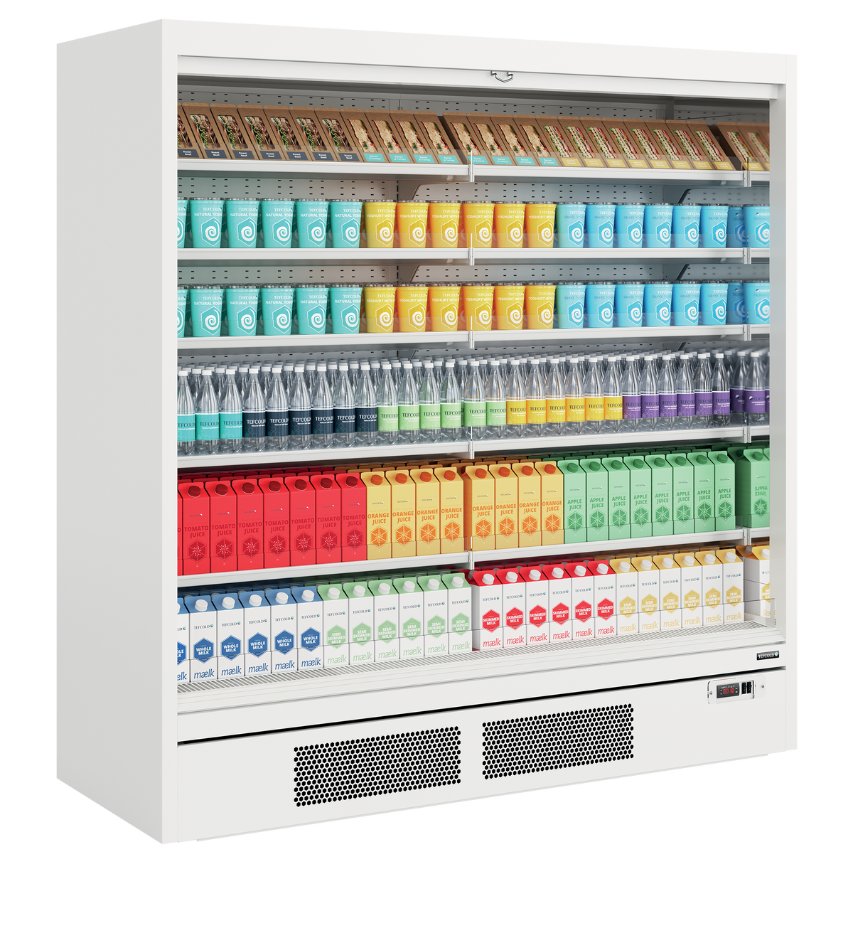 Tefcold Multideck 943L, -1 to +5°C – Galaxy+ GP20 White