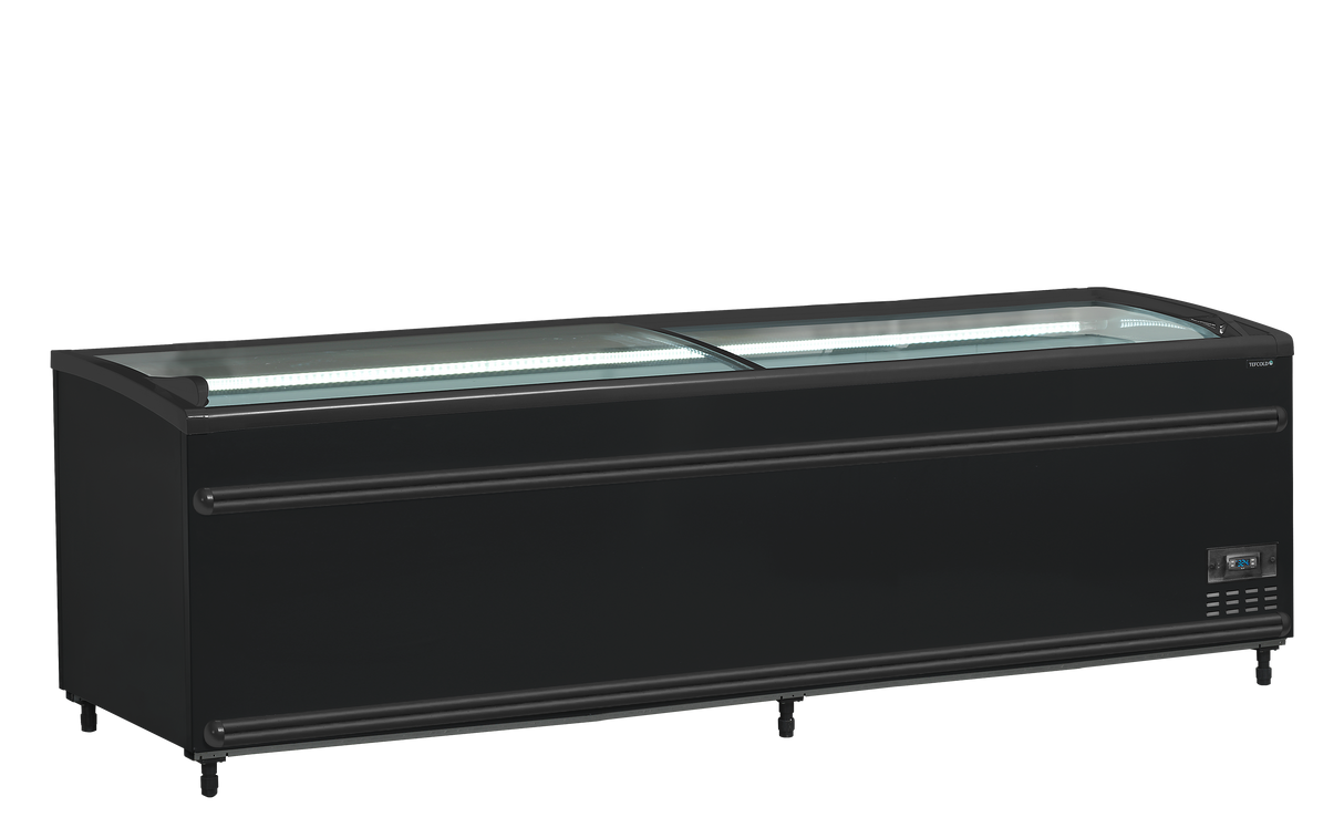 TEFCOLD - Black Supermarket Chiller / Freezer - SFI250B-CF VS
