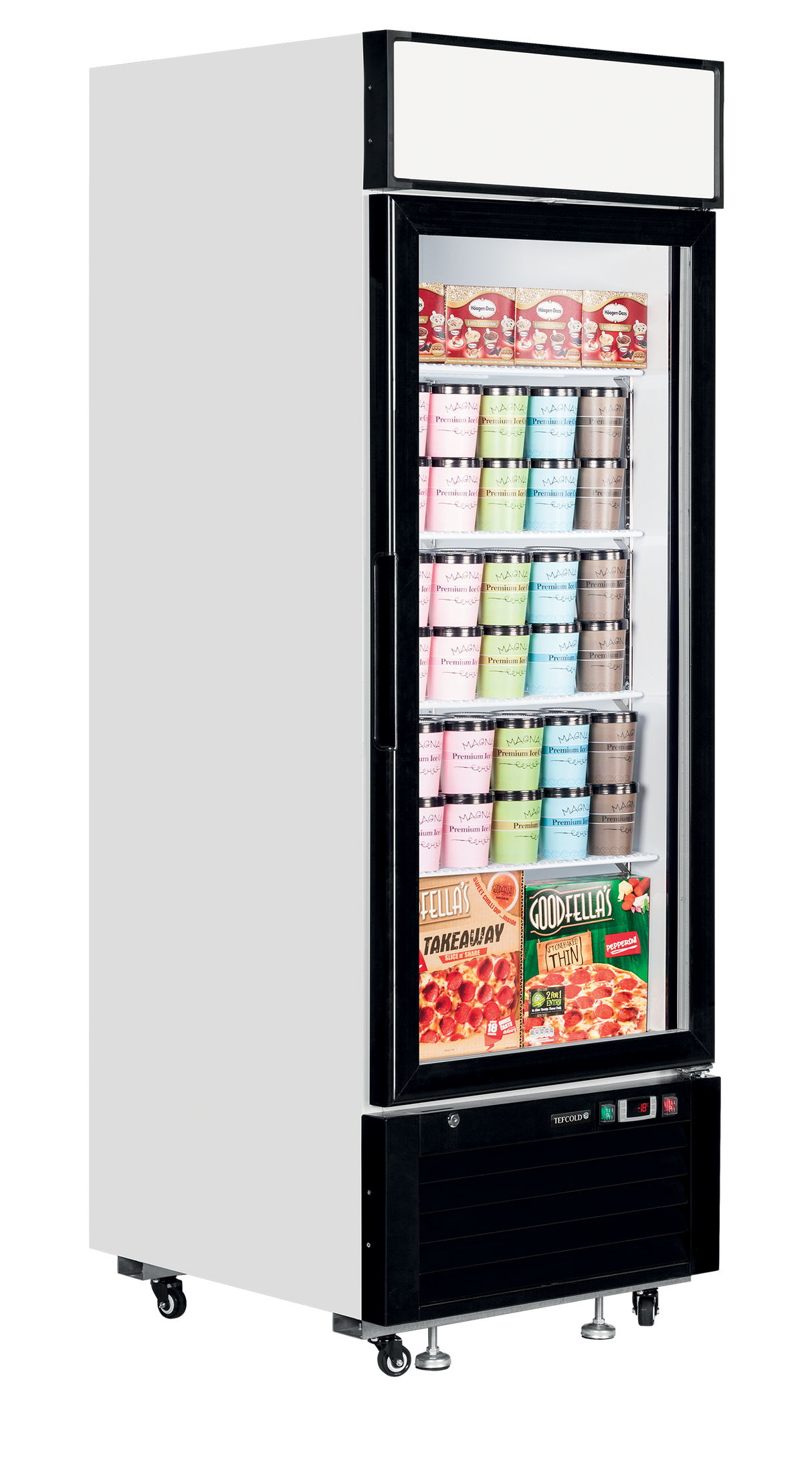 TEFCOLD - Glass Door Display Freezer - LGF2500