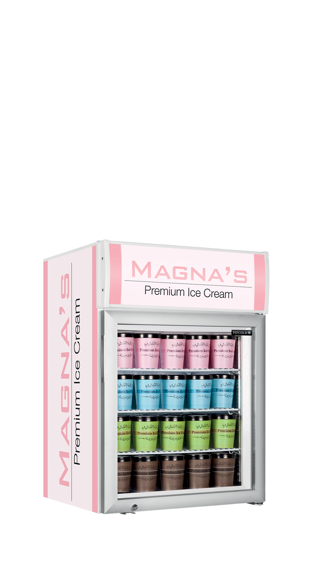 TEFCOLD - Glass Door Display Freezer - UF100GCP