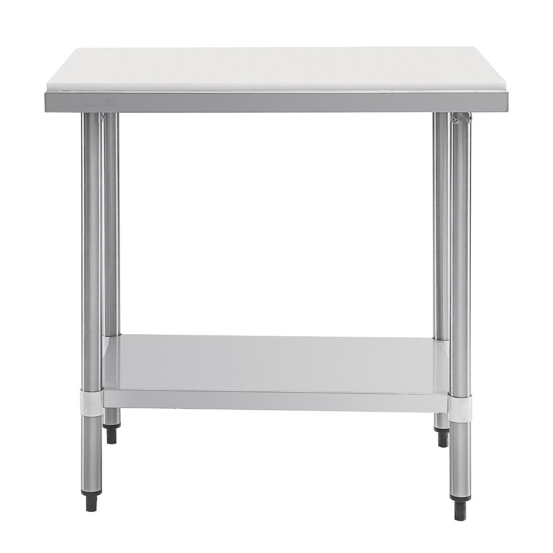 Vogue Stainless Steel Chopping Board Table 900x600mm