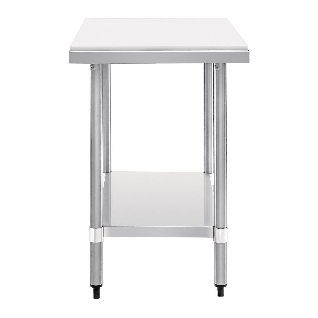 Vogue Stainless Steel Chopping Board Table 900x600mm