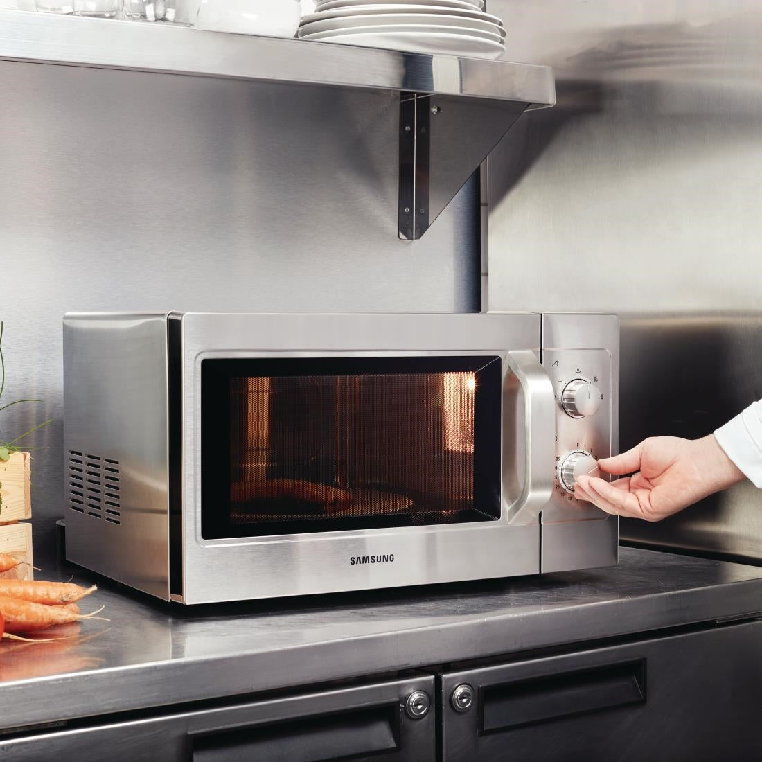 Samsung Light Duty Manual Microwave 26Ltr 1100W CM1099