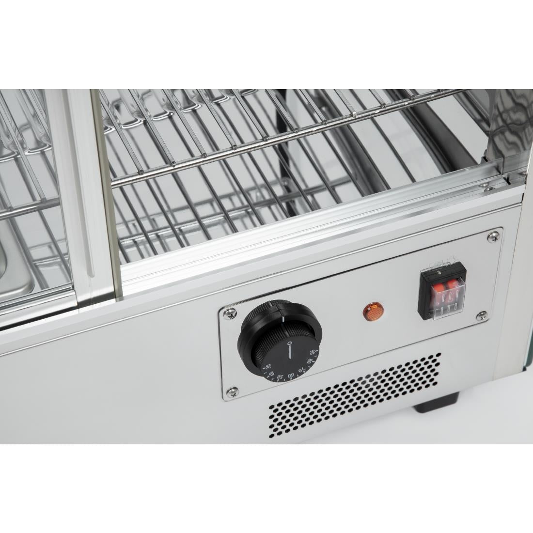 Buffalo Countertop Heated Food Display 868mm Width