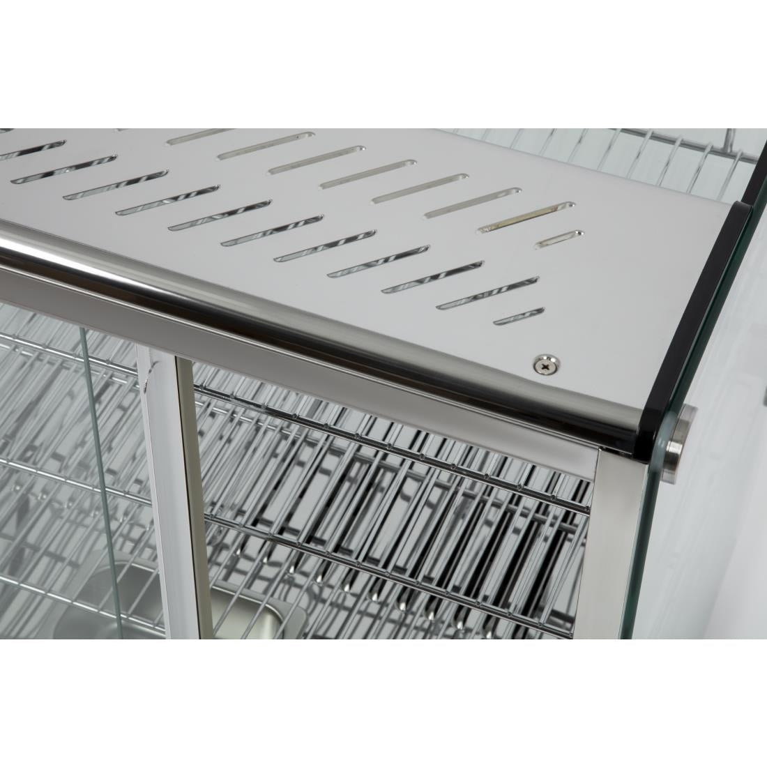 Buffalo Countertop Heated Food Display 868mm Width