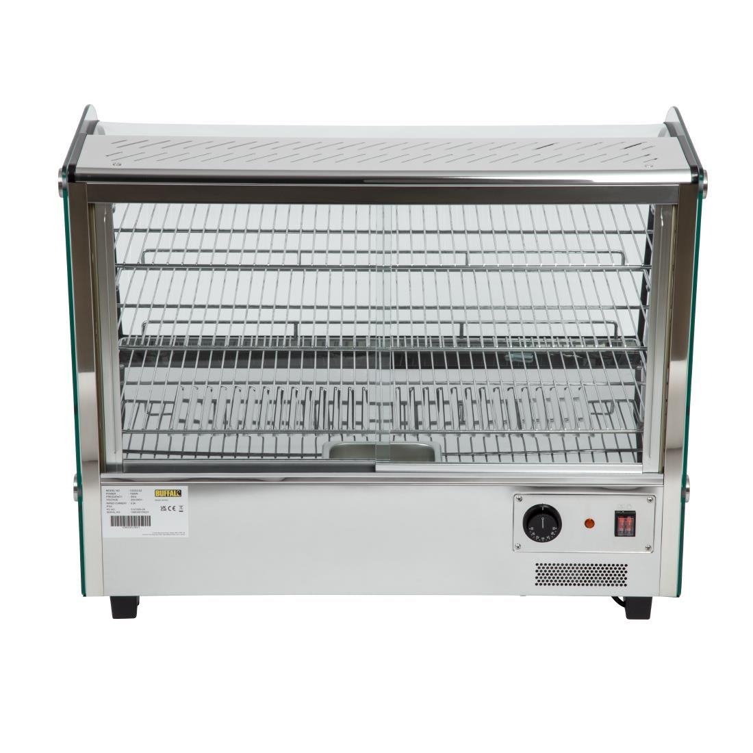 Buffalo Countertop Heated Food Display 868mm Width