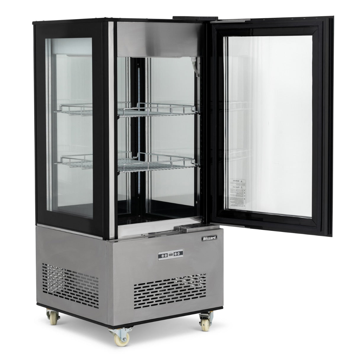 Square Case Cake Display