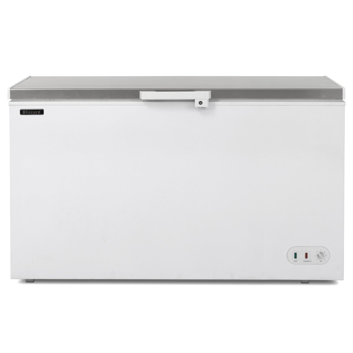 550 L Stainless Steel Lid Chest Freezer