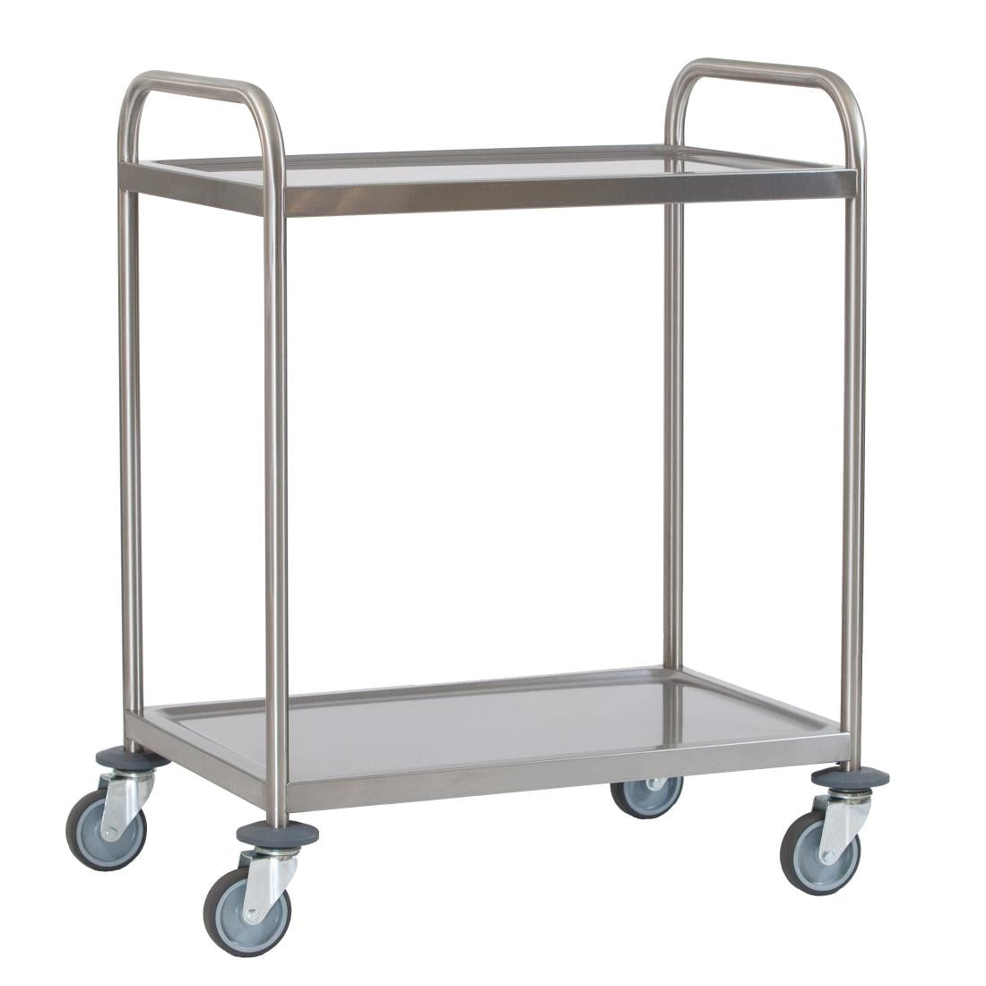 Craven Stainless Steel 2-Tier Undercounter Serving Trolley