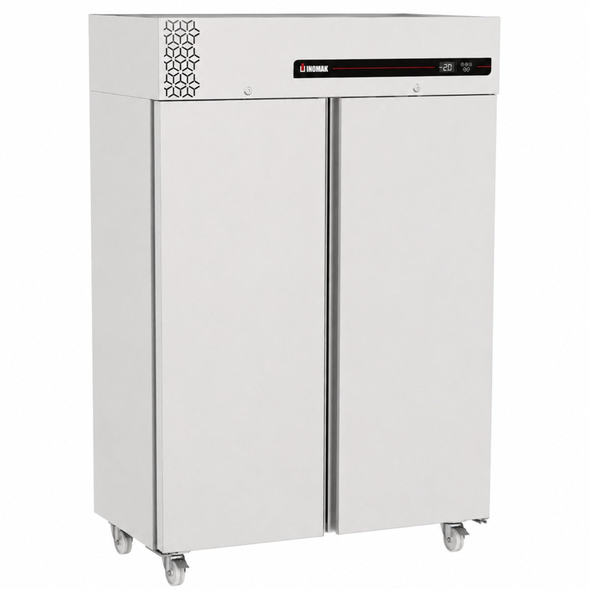 Upright 1432 L Double Hinged Door Freezer