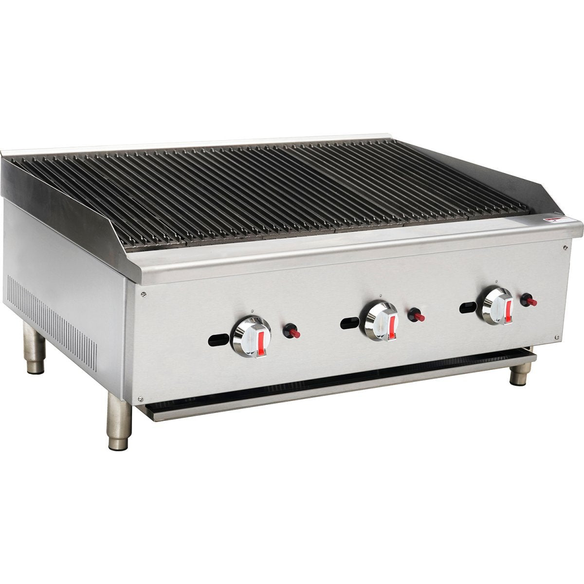 101056 - Gas Countertop Charbroiler - Triple Control