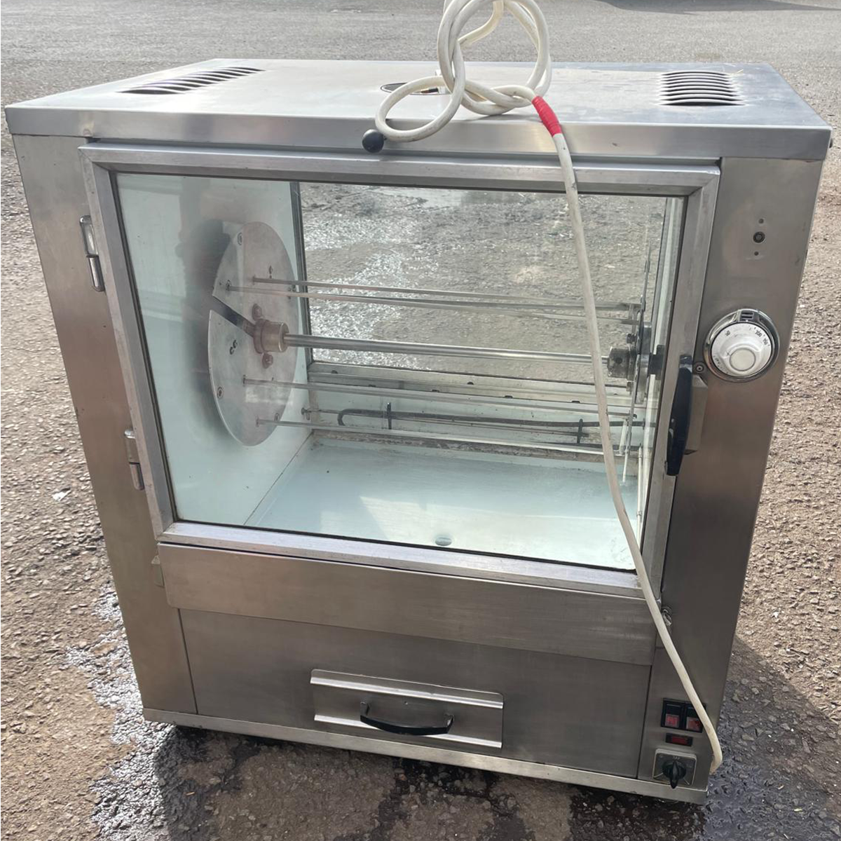 Roller Grill Electric Chicken Rotisserie Machine 9-12 chicken capacity - Refurbished