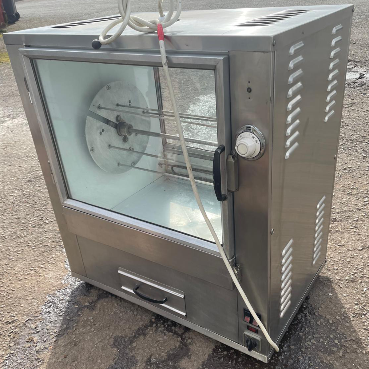 Roller Grill Electric Chicken Rotisserie Machine 9-12 chicken capacity - Refurbished