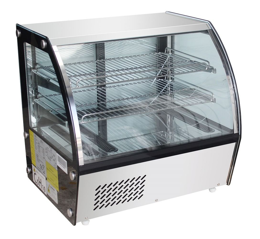 Premium 120L Combisteel Chilled Countertop Food Display Refrigerator - Perfect for Showcase