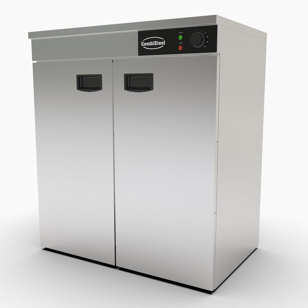 Premium Combisteel Double Door Hot Cupboard & Plate Warmer - Holds Up to 120 Plates - Model 7518.0010