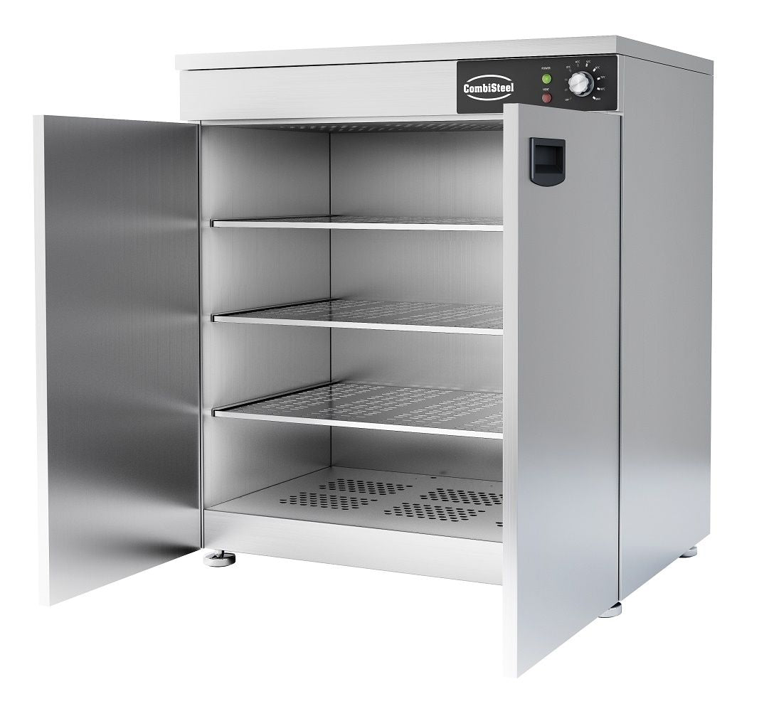 Premium Combisteel Double Door Hot Cupboard & Plate Warmer - Holds Up to 120 Plates - Model 7518.0010
