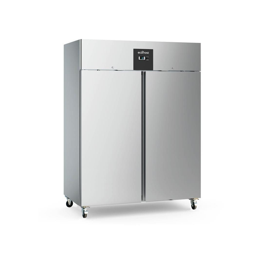 Combisteel Ecofrost 1300L Dual Door Stainless Steel Freezer - Energy Efficient & Spacious Solution for Your Business
