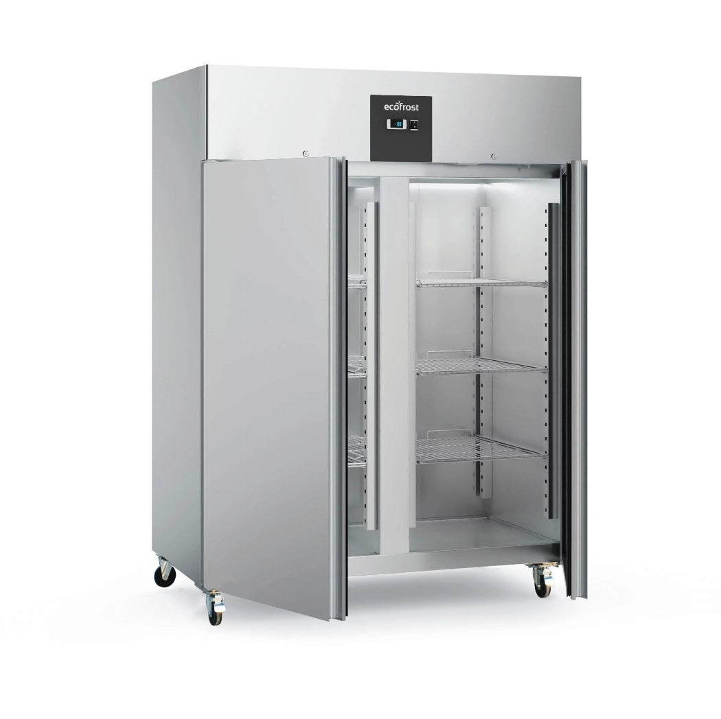 Combisteel Ecofrost 1300L Dual Door Stainless Steel Freezer - Energy Efficient & Spacious Solution for Your Business