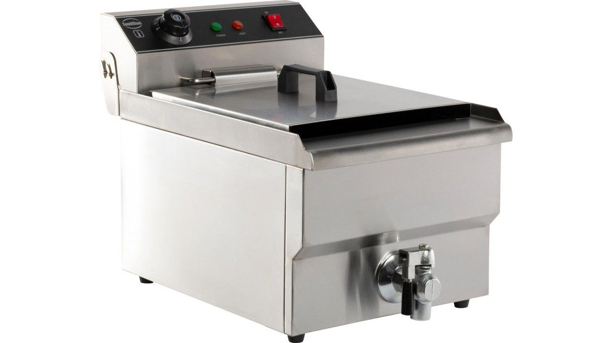 Upgrade Your Cooking Game with the Combisteel 8-Litre Single Tank Electric Countertop Fryer - Model 7455.1000