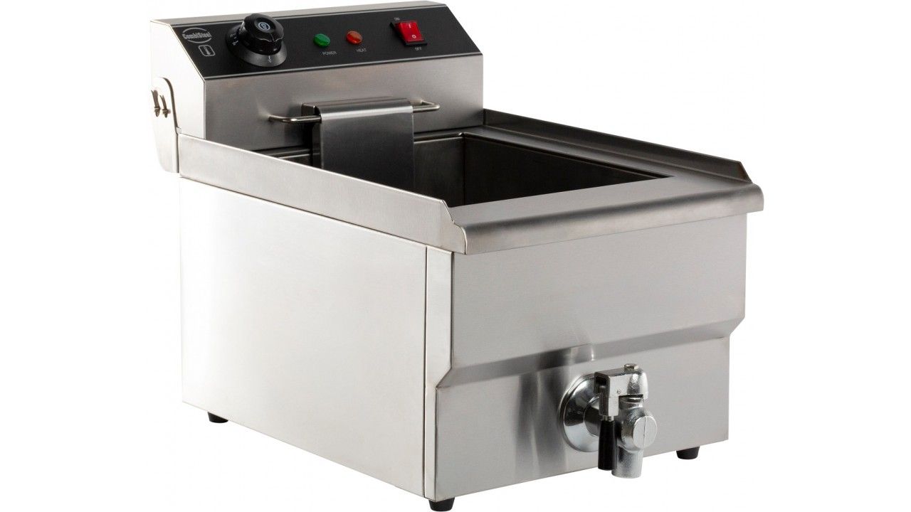 Upgrade Your Cooking Game with the Combisteel 8-Litre Single Tank Electric Countertop Fryer - Model 7455.1000