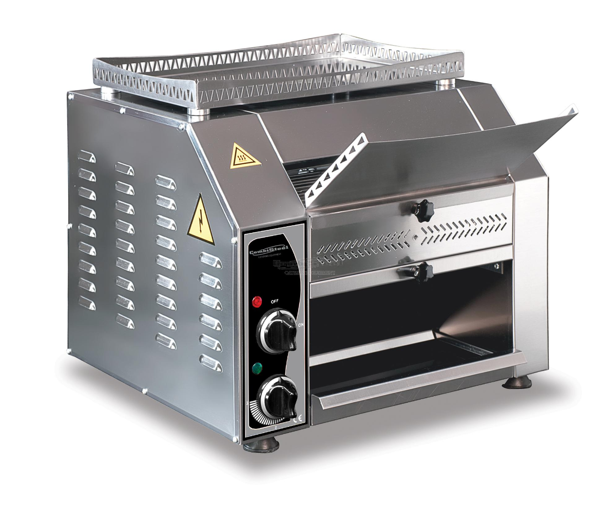 Elevate Your Service with the Combisteel High-Capacity Conveyor Toaster - 400 Slices Per Hour Efficiency! Model 7491.0035