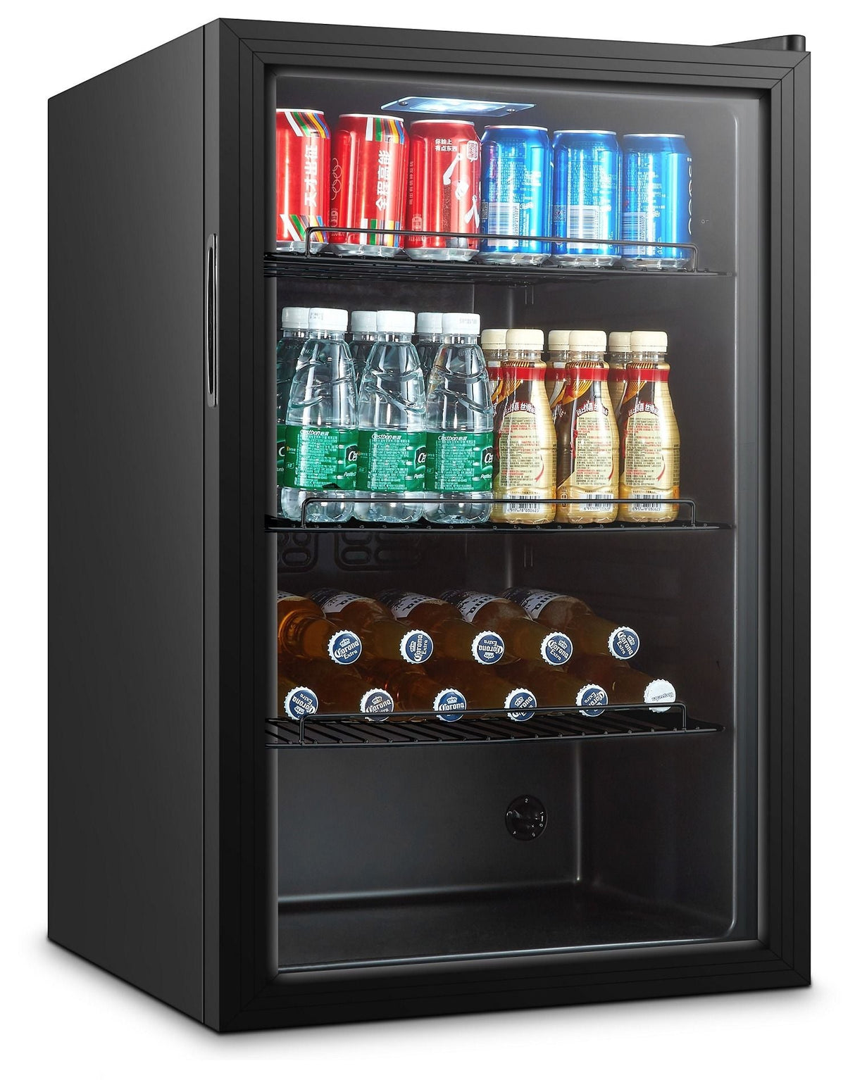 Compact Combisteel Low-Height Single Door Back Bar Bottle Cooler - 115 Litres of Refreshment