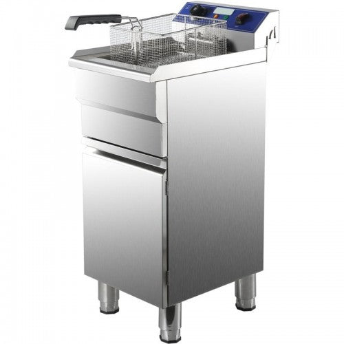 Commercial Fryer Single Electric 16 litre 5kW Free standing - B Grade