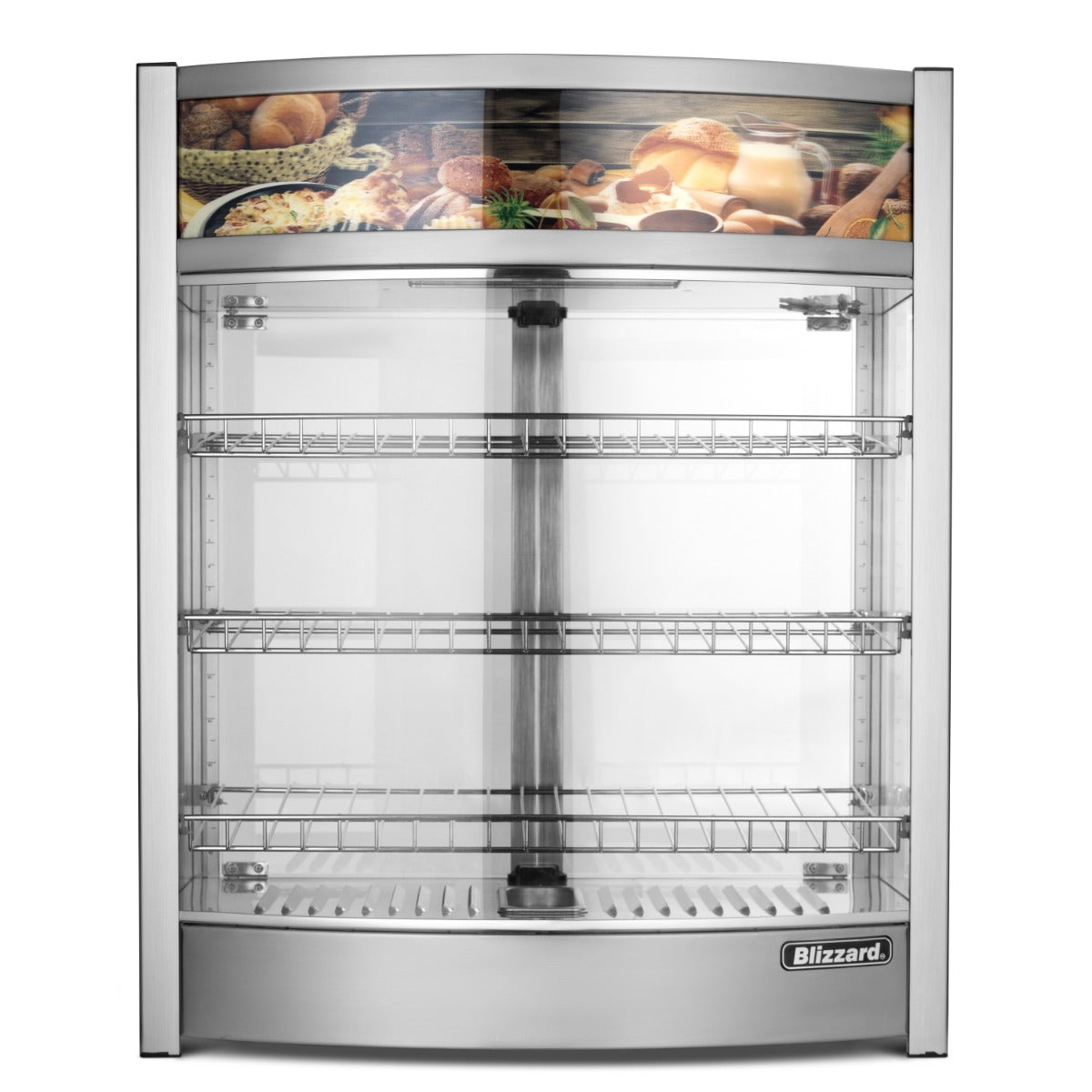 97 L Counter Top Tiered Heated Merchandiser