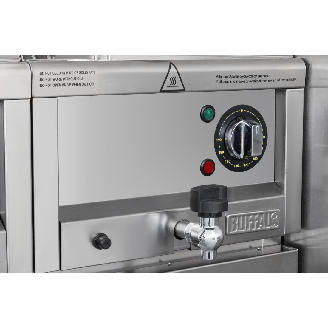 Buffalo 600 Series Countertop Electric Fryer 8Ltr Three Phase