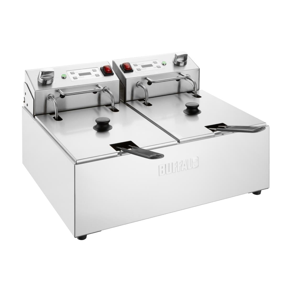 Buffalo Electric Fryer with Timer 2x5Ltr