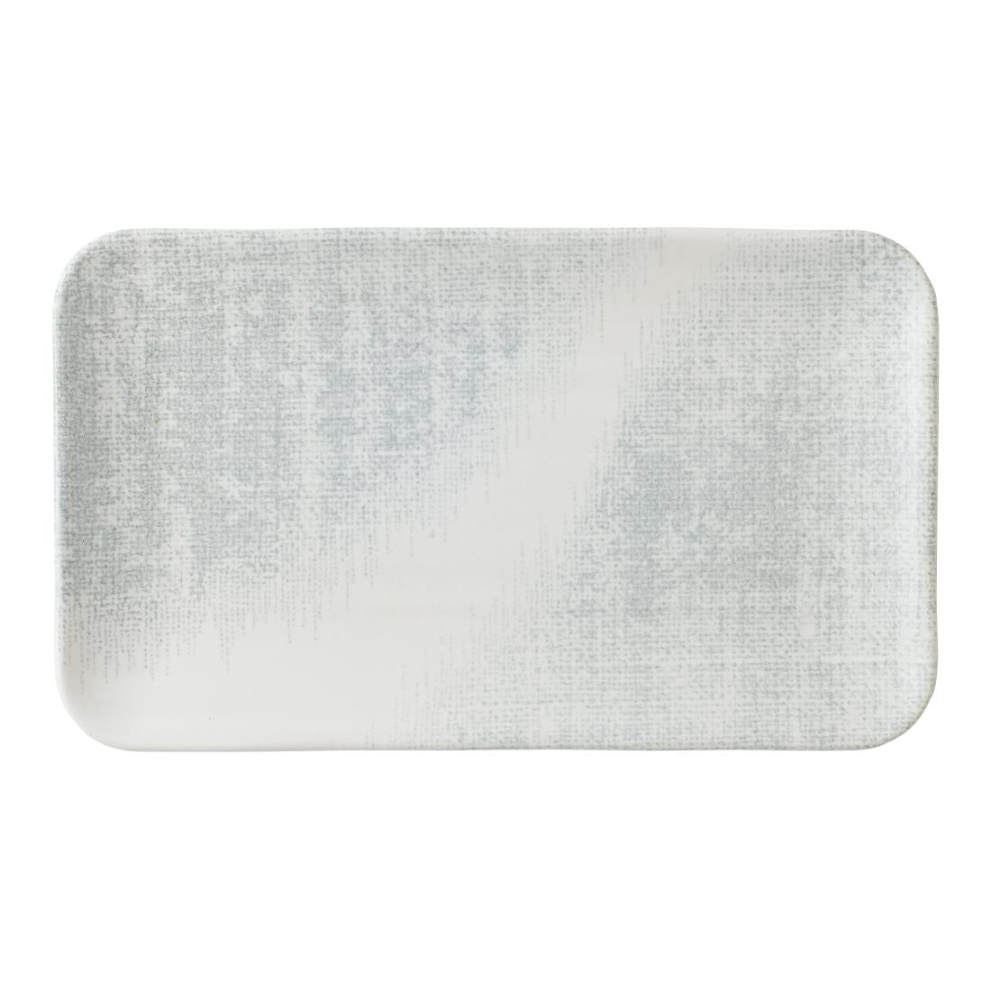 Dudson Makers Collection Organic Rectangular Plates Jute Grey 270x160mm (12 Pack)