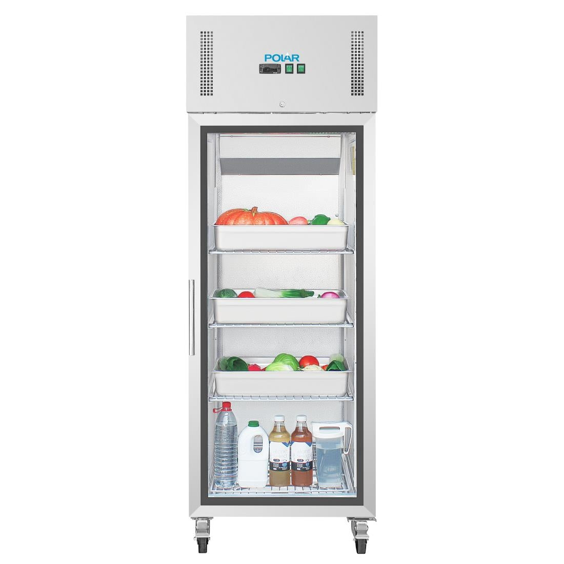Polar G-Series Upright Gastro Display Fridge 600Ltr