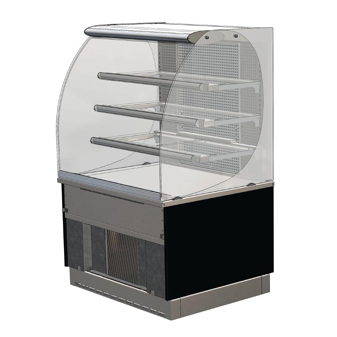 CED Designline Drop In Slimline Multideck Assisted Service 600mm