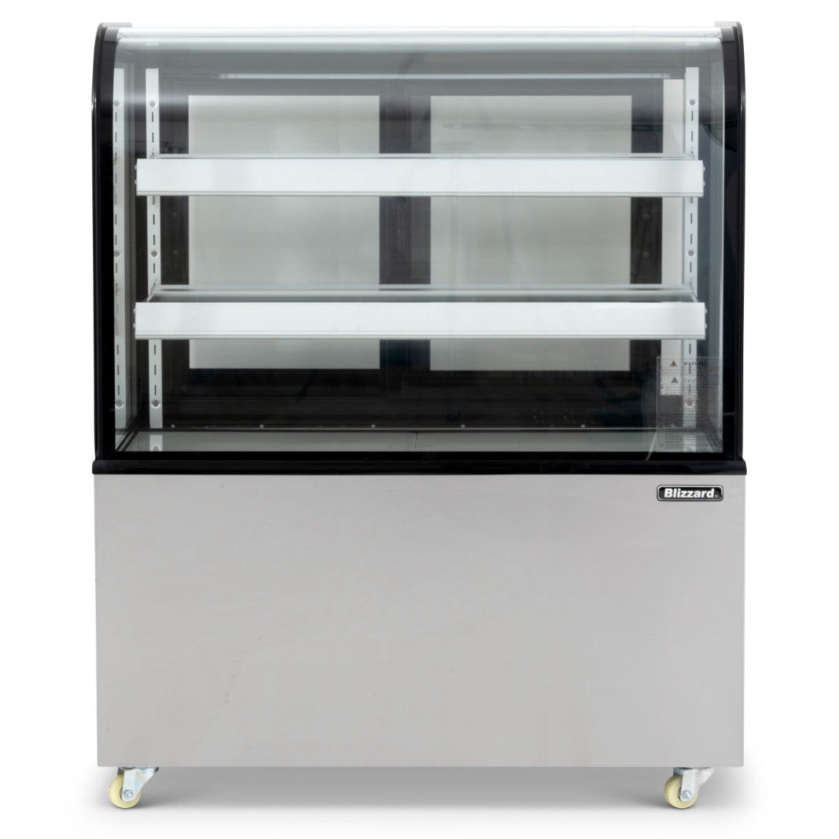 1.2m Curved Glass Low Height Merchandiser