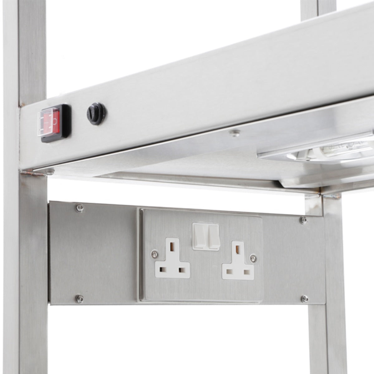 Six Lamp Halogen Heated Box