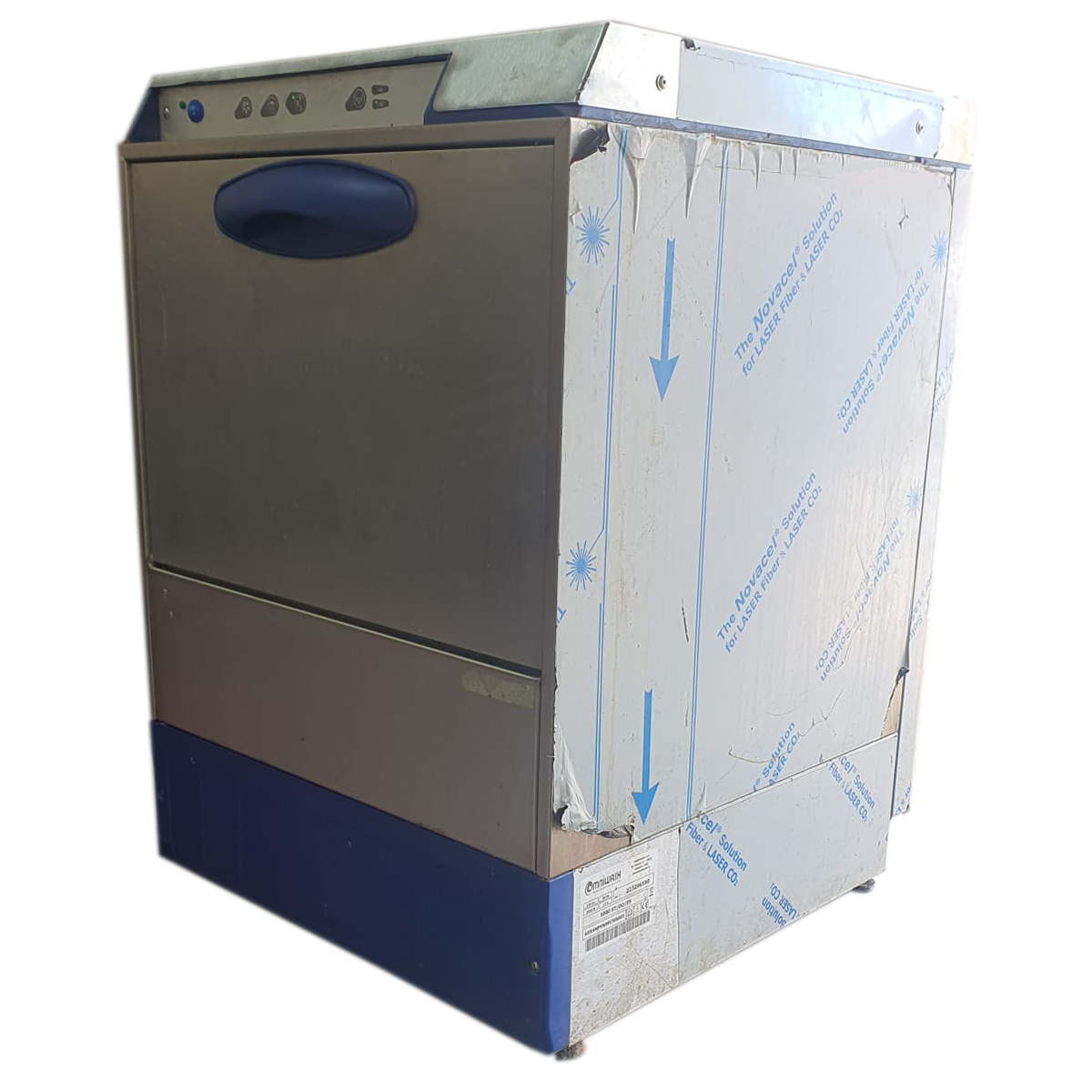 Commercial Dishwasher 540 plates/hour 500mm basket Drain pump Detergent pump 13A Refurbished