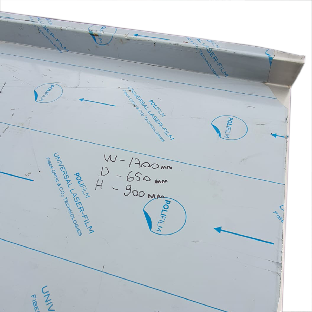 Dishwasher table 170x65x90cm - B Grade