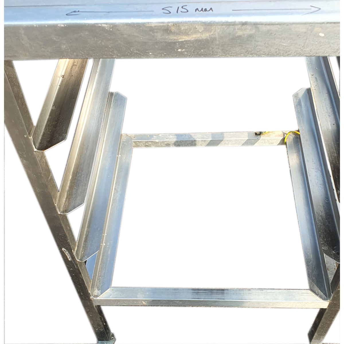 Drain table for dishwasher right side 170x60x92cm - Used