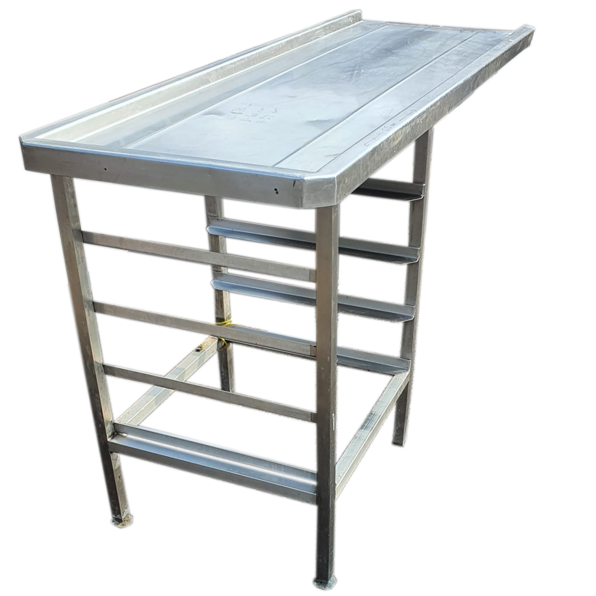 Drain table for dishwasher right side 170x60x92cm - Used