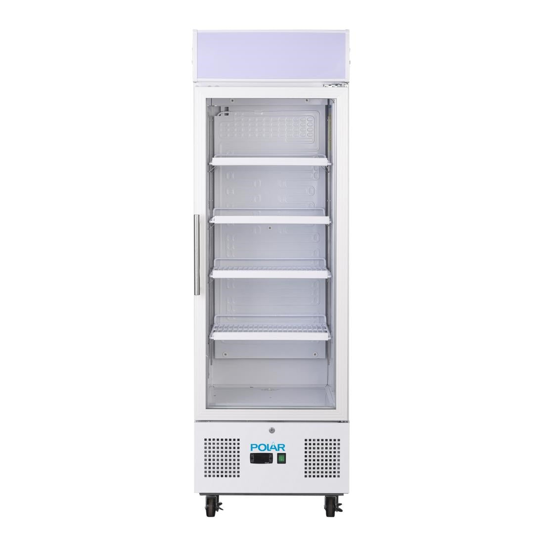 Polar G-Series Upright Display Fridge 218Ltr