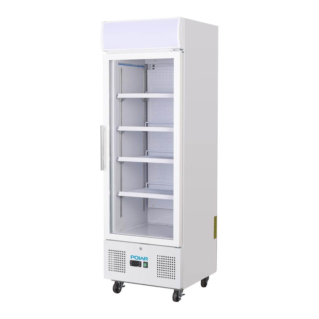 Polar G-Series Upright Display Fridge 218Ltr