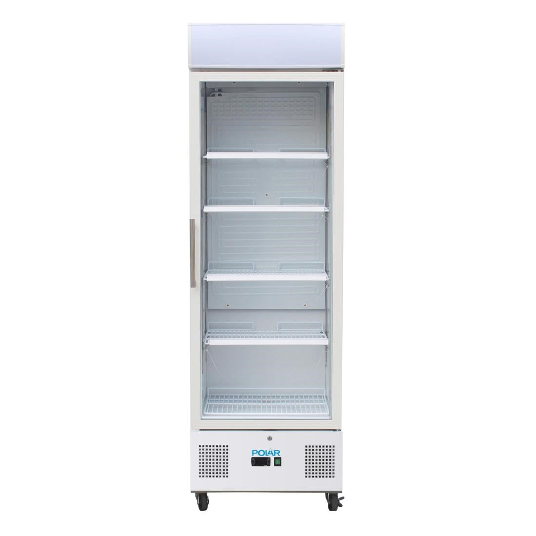Polar G-Series Upright Display Fridge 368Ltr