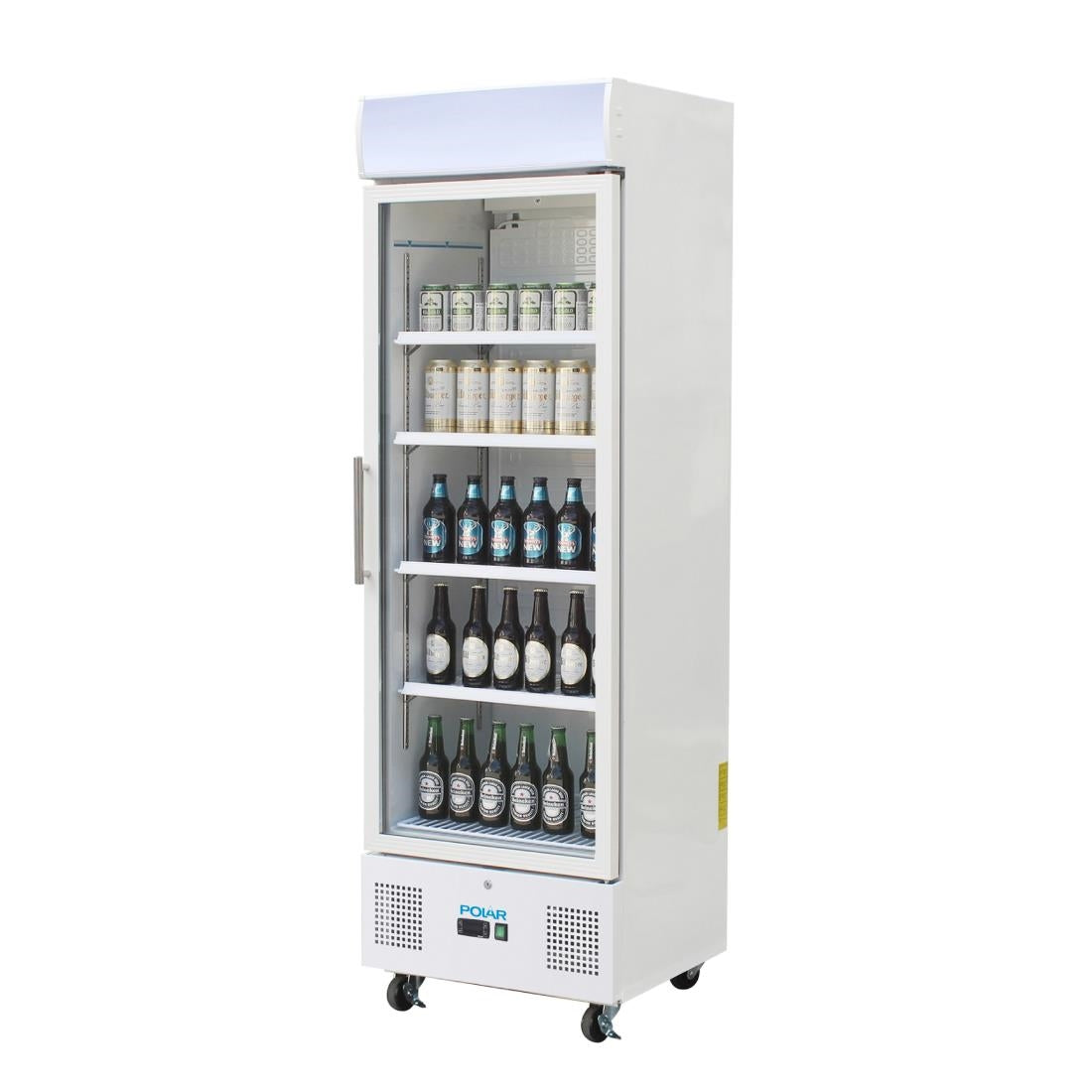 Polar G-Series Upright Display Fridge 368Ltr