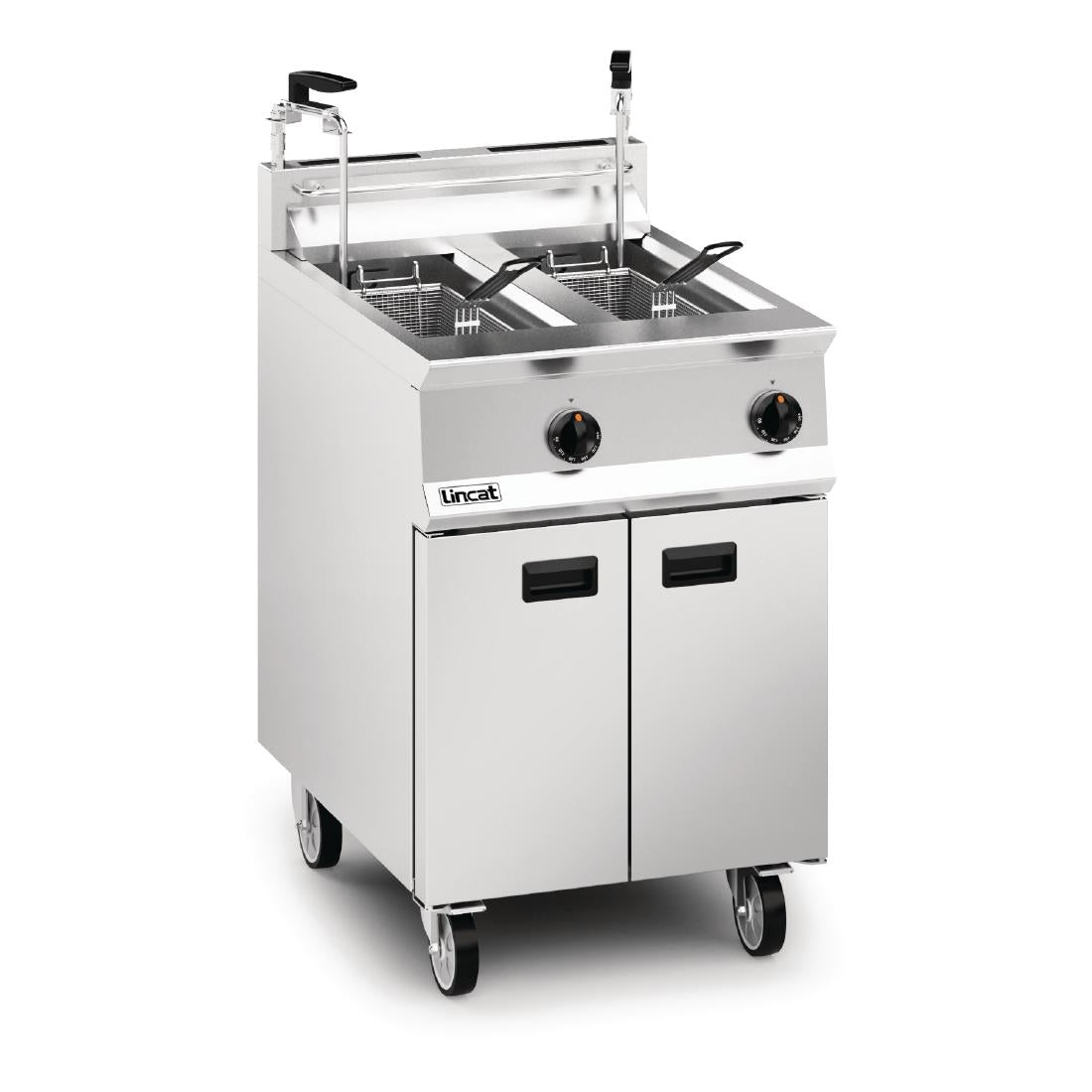 Lincat Opus 800 Free Standing Natural Gas Dual Filtration Fryer OG8111/OP2