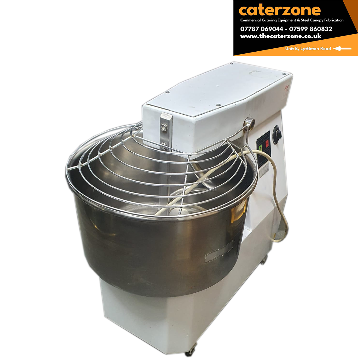 Floor Standing Spiral Mixer - 50 Litres - Refurbished