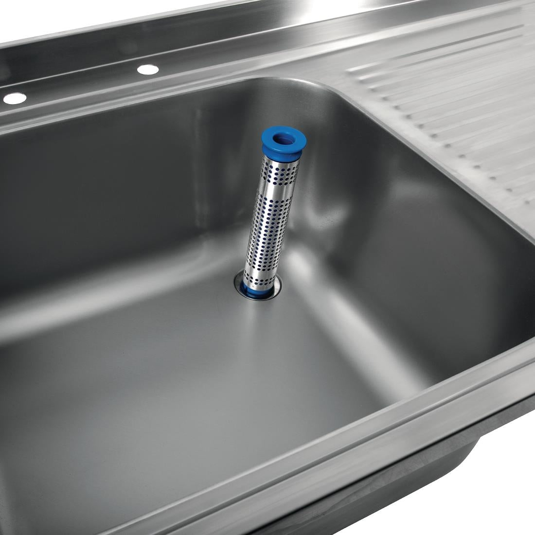 Vogue Fully Assembled Stainless Steel Sink Single Right Hand Drainer 1200mm