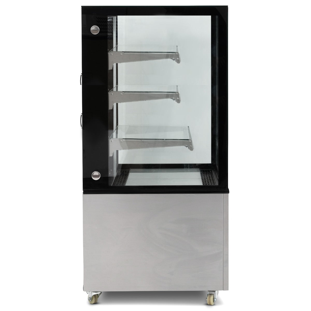 92cm Triple Tier Refrigerated Flat Glass Display Unit