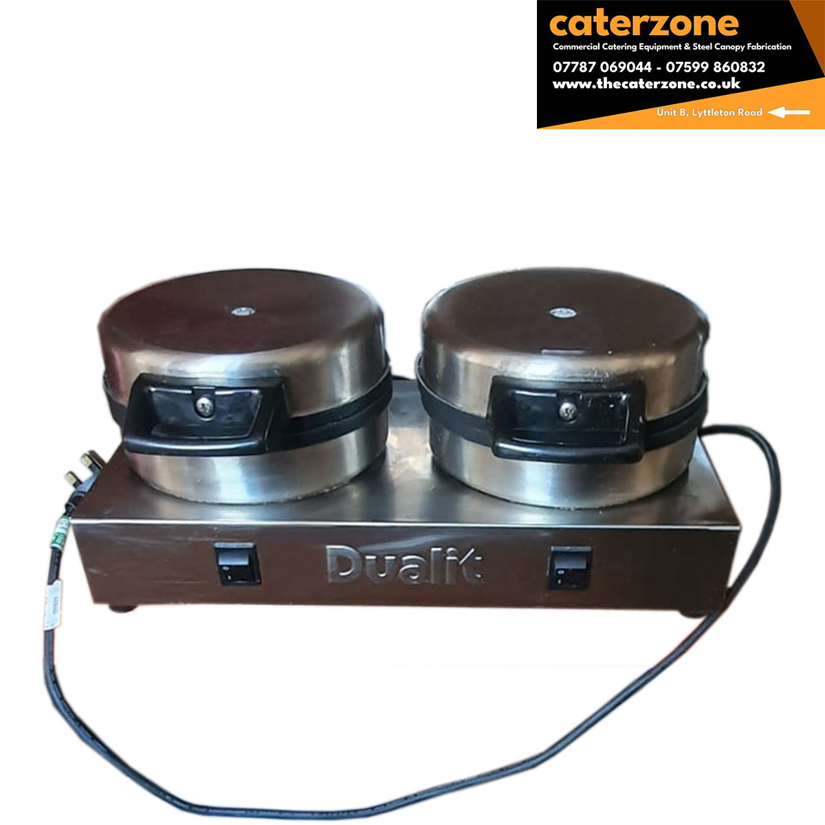 Dualit Double Waffle Maker - Refurbished