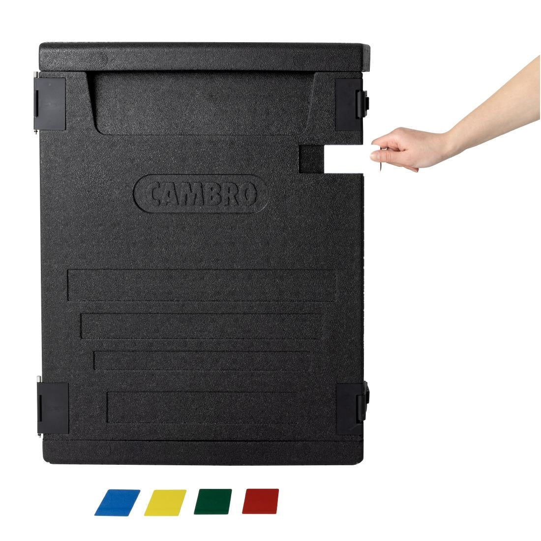 Cambro EPP Front Loading Nine-Rail Insulated Food Pan Carrier Black 126Ltr