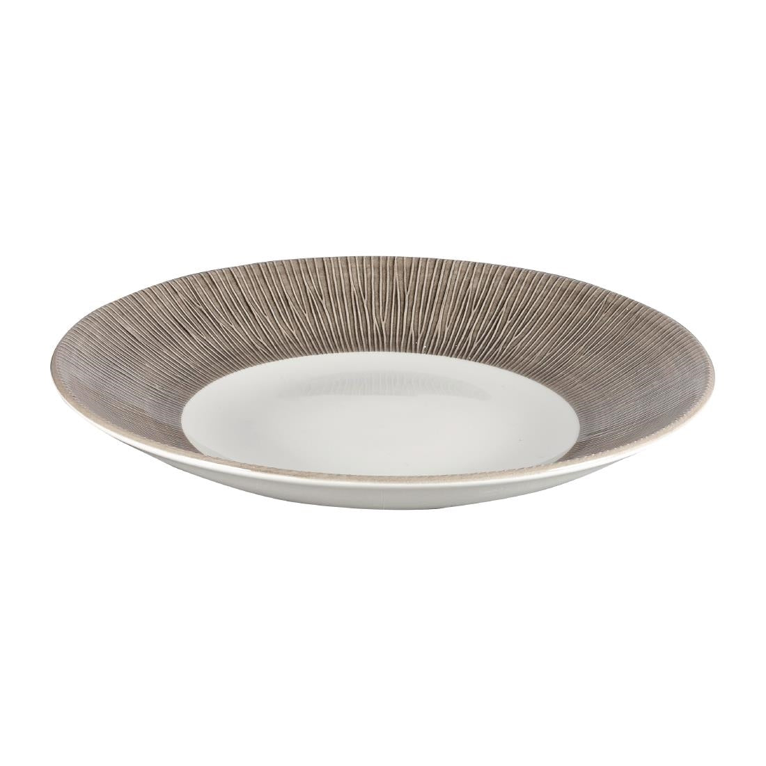 Churchill Bamboo Deep Round Coupe Plates Dusk 280mm (12 Pack)